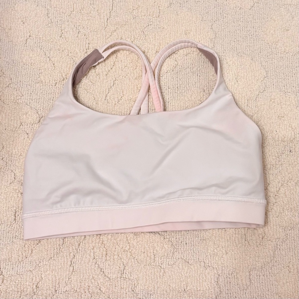 White Lululemon Sports Bra